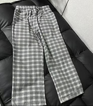 брюки мужские теплые: Весна!!! Комфортные из 100%-ного хлопка стильные штанишки в клетку — 5
