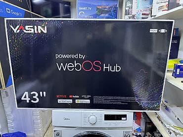 Телевизор VASIN 43" Smart TV на платформе webOS Hub Основные