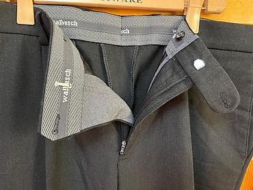 n work: Классические мужские брюки Walbusch - Цвет: темно‑серый/графит - — 2