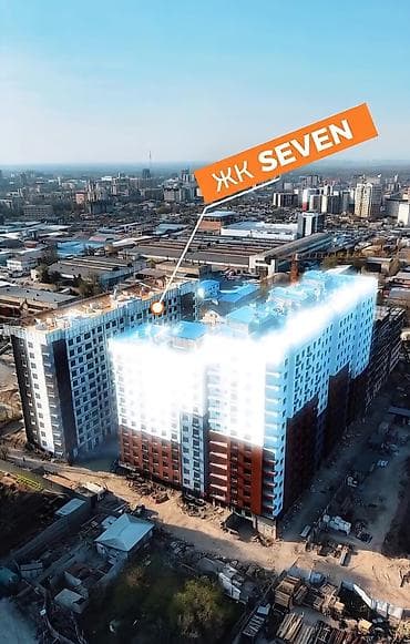 кватиру: 2 комнаты, 69 м², Элитка, 12 этаж, Готовая ПСО (под самоотделку) — 1