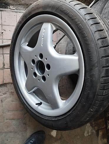 mers bar: Литые Диски R 17 AMG, Комплект, отверстий - 5, Б/у — 2