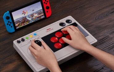 купить руль для пк с коробкой передач и сцеплением бу: 8BitDo Arcade Stick – это первый лицензированный контроллер аркадной — 1