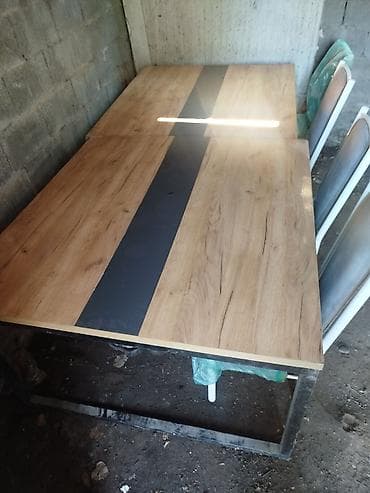 кухонные столешницы: Кухонный стол, Прямоугольный, Нераскладной — 3