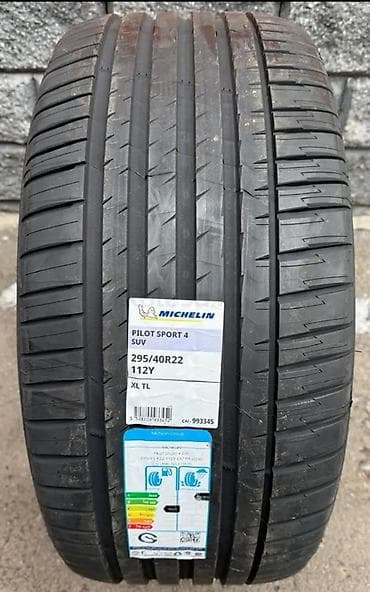 mishelin: Шины 295 / 40 / R 22, Лето, Новый, Комплект, Внедорожные (АТ/МТ), Франция, Michelin — 1