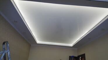 прожектор свет: Керме шыптар Жылтырак, 3D потолоктор, Жылтырабаган Демонтаждоо, Акысыз консультация, Акысыз ченөө — 9