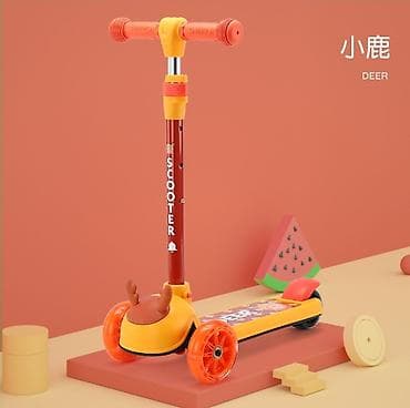 emo robot: Оптом Самокат для детей от 2 до 7лет Гелевые светящиеся колеса — 3