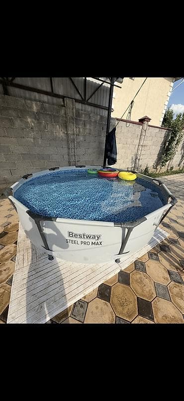 каркасные басейн: Каркасные и надувные бассейны Bestway и Intex — большой выбор размеров — 1