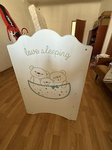 москитные сетки бишкек цены: Детская приставная кроватка, Без колесиков, цвет - Белый — 5