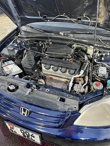 хонда цивик капот: Honda Civic: 2002 г., 1.7 л, Автомат, Бензин, Седан — 7