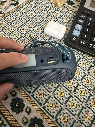 imac 24: Портативная Bluetooth-колонка Haino Teko (цилиндрическая, тканевая — 1