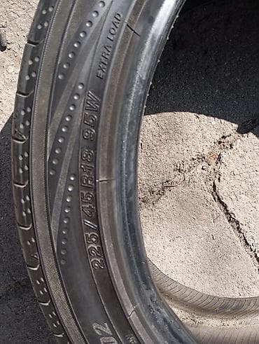 evro r: Шины 225 / 45 / R 18, Лето, Б/у, Пара, Легковые, Япония, Yokohama — 2