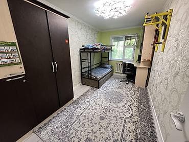 osh flat: 3 комнаты, 58 м², 104 серия, 2 этаж, Косметический ремонт — 4