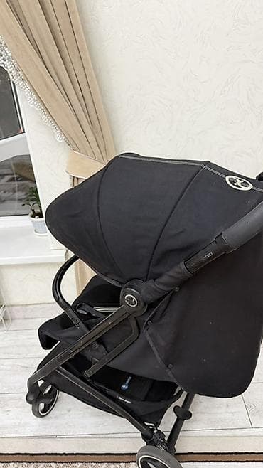 коляска сайбакс: Коляска, Cybex, цвет - Черный, Б/у, Самовывоз — 5