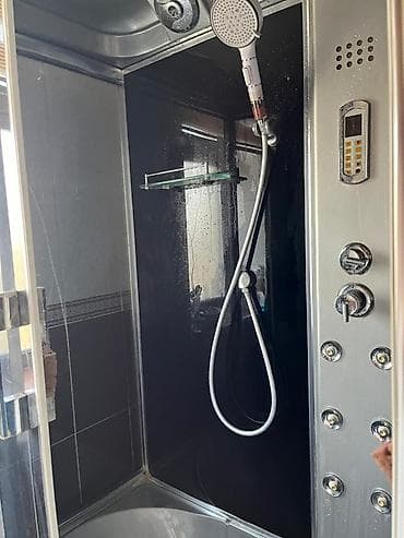 ванны продажа: Душевая кабина Полукруглая, Покрытие: Прозрачный — 3