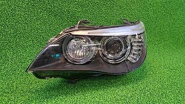 bmw 5 e60: Передняя левая фара BMW 2007 г., Б/у, Оригинал, Германия — 3