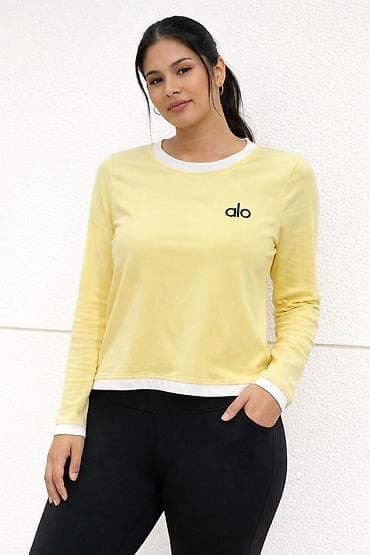 бишкек одежда оптом: Лонгслив, түсү - Кара, Өзбекстан, M — 5