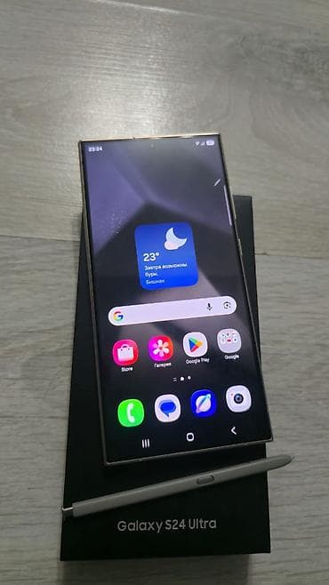 нета у: Samsung Galaxy S24 Ultra, Б/у, 256 ГБ, цвет - Серый — 6