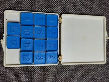 купить нарды: Игра 15 (пятнашки)
Не хватает 1 фишки(14) 
Производство СССР — 3