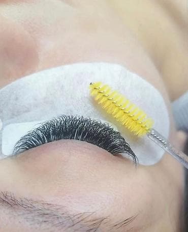 ресница на выезд: Ресницы, Классика, Гипоаллергенные материалы — 6