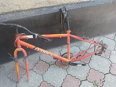 фикс коллоси: Рама и комплектующие от велосипеда COREX (городской/MTB) - Стальная — 1