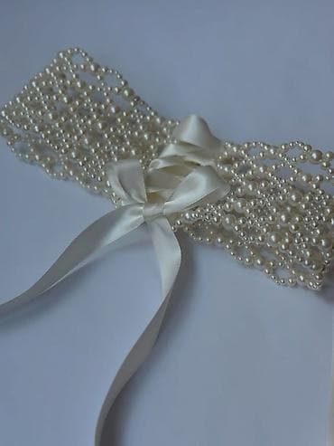 кармашка для саната: Сумка «Жемчужная нежность» – ручная работа под заказ - Материал — 5