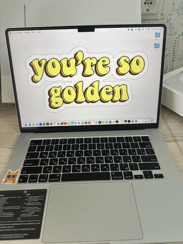 макбук м4: Ноутбук, Apple, 8 ГБ ОЗУ, Apple M2, 15.4 ", Б/у, Для работы, учебы, память SSD — 6