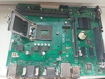 i5 1150: Материнская плата для ПК, Б/у, Asus, LGA1151 v2, Micro-ATX — 3