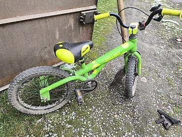 green велосипед: Детский велосипед SkillMax - Размер колес: приблизительно 14", колеса — 6
