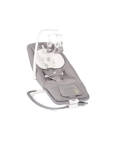 кресло кочалка: Детский шезлонг, Качалка, Пластик, цвет - Серый — 2