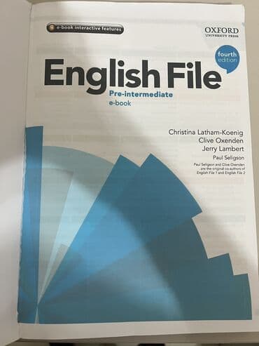 Книги и журналы: New English file 4 издание — 1