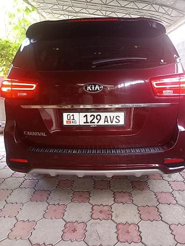 v class: Kia Carnival: 2018 г., 2.2 л, Автомат, Дизель, Минивэн — 5