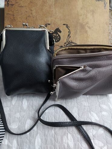 у настоящей женщины должно быть сумочка из италии: Шикарные, кожаные сумочки-кошельки, очень удобные, вместительные — 6