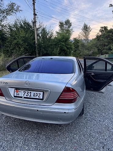 мерседес бенз с: Mercedes-Benz S-Class: 1999 г., 5 л, Седан — 6