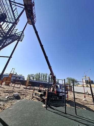 eos m: Услуги автовышки - Рабочая высота: до 19 м - Грузоподъемность — 4