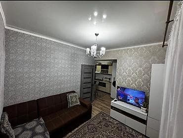 пишпек квартира продаю: 1 комната, 35 м², Индивидуалка, 1 этаж, Евроремонт — 5