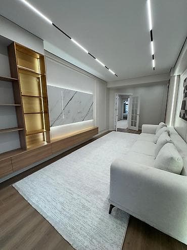 sky: 3 комнаты, 116 м², Асанбай мкр Элитка, 15 этаж, Дизайнерский ремонт — 6