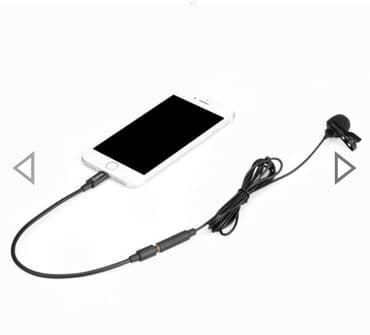 переходник для наушников с микрофоном на компьютер: Петличный микрофон BOYA BY-M2 Арт. 1855 Петличный микрофон с — 5