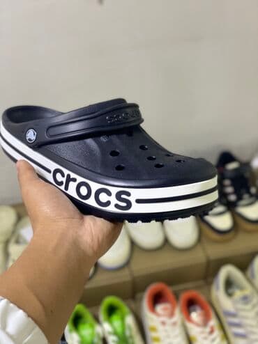 кроксы крокс crocs: Кроксы сабо (модель с утолщённой подошвой) - Материал: лёгкий — 9
