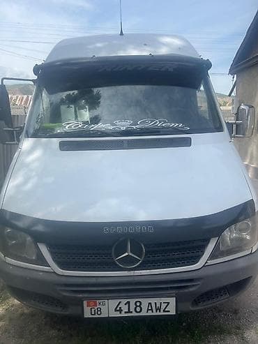 oz lider: Mercedes-Benz Sprinter — пассажирский микроавтобус белого цвета с — 2