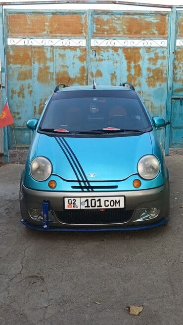 машина бишкек токтогул: Daewoo Matiz: 2002 г., 0.8 л, Механика, Бензин, Хетчбек — 1