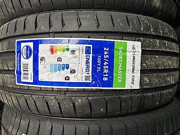 цены на китайские шины: Шины 245 / 45 / R 18, Лето, Новый, Комплект, Легковые, Китай, LINGLONG — 1