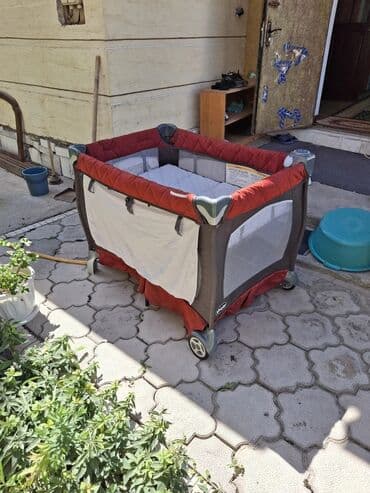 кровать манеж чико: Манеж-кровать, Складной — 6