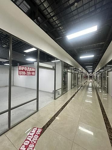 Коммерциялык мүлк: Продается торговое помещение,46 квадратных метров в торговом центре — 7