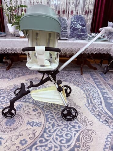 детскую коляску капелла: Коляска, цвет - Серебристый, Новый — 5