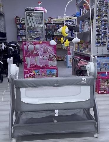 Манеж-кровать, Новый, Раскладной