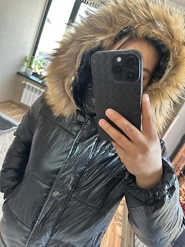 chemodany бишкек фото: Стёганое зимнее пальто-пуховик женское - Цвет: серебристо-серый, с — 5