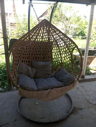 Мебель: Подвесное кресло, цвет - Коричневый — 1