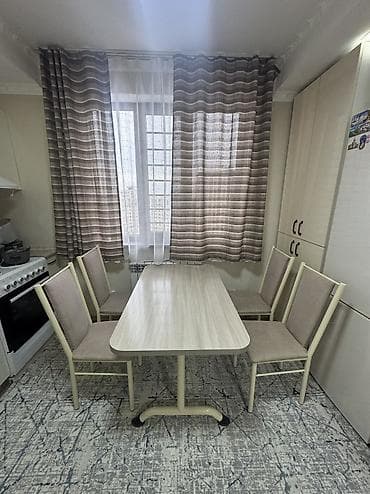 dinner table: Кухонный стол и стул, Б/у, Самовывоз, Платная доставка — 1
