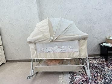 Люлька, Новый, Колыбель, Металл, цвет - Бежевый, Самовывоз, Бесплатная доставка, Платная доставка