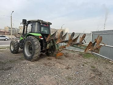 форсунки марк 2: Трактор Deutz‑Fahr (серия 6C/Agrotron, зеленый) с кабиной и навесным — 4